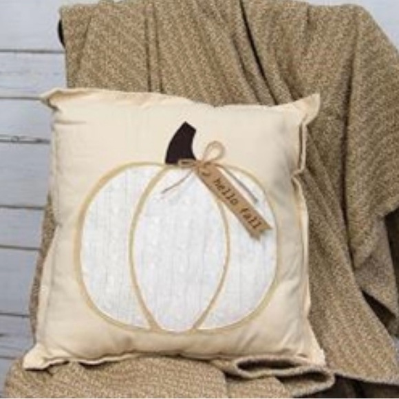 Hello Fall Pumpkin Pillow - Picture 13 of 13